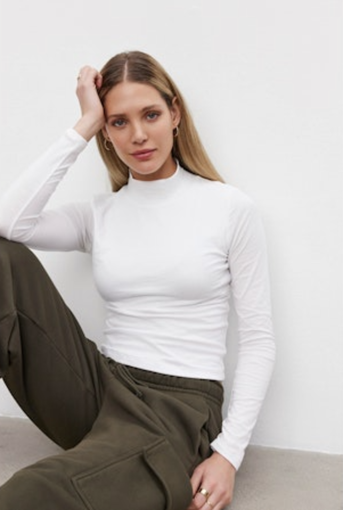 Velvet by Graham & Spencer Nadene L/S Cotton Top - Image 9 of 9