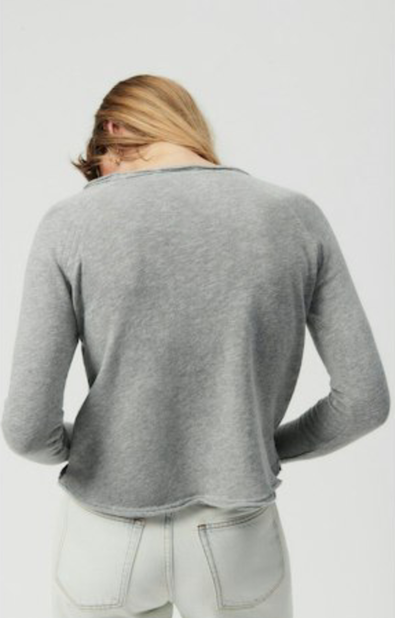 American Vintage Sonoma Long Sleeve Tee - Gris | Garmentory