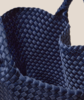 Naghedi St. Barths Medium Tote - Ink Blue - Thumbnail 4