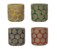 Creative Co-Op 4 3/4" Terra-Cotta Planter with Dots - Thumbnail 2