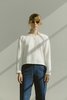 Carleen Boatneck Long Sleeve - White Thermal - Thumbnail 2