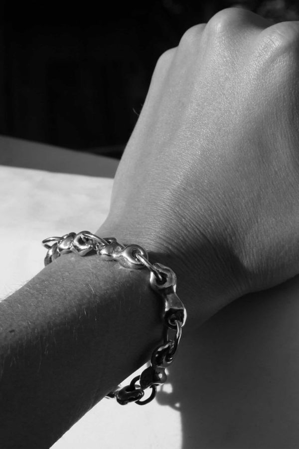 Angharad Studio Sterling Link Bracelet - Sterling Silver