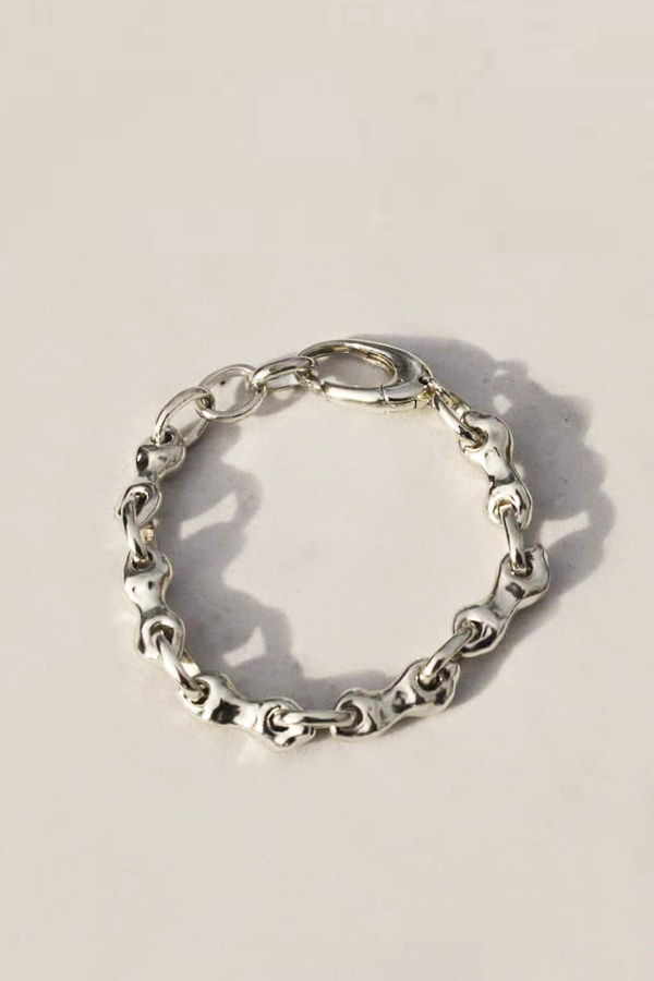 Angharad Studio Sterling Link Bracelet - Sterling Silver