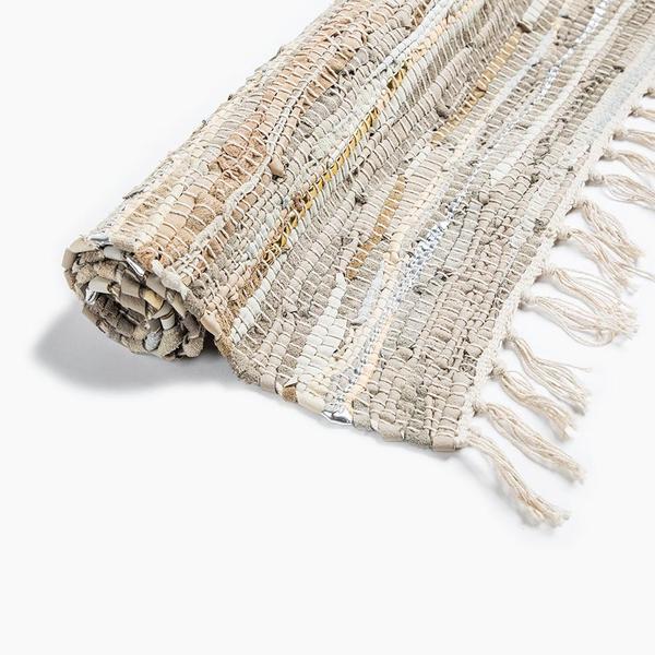 POKETO Leather Rug - Mojave/Gold POKETO Leather Rug - Mojave/Gold