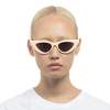 Le Specs Hypnosis Sunglasses - Ivory - Thumbnail 3