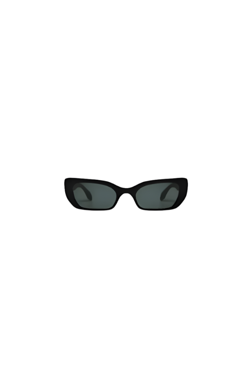 Elisa Johnson Cookie Sunglasses - Gloss Black | Garmentory display picture 1