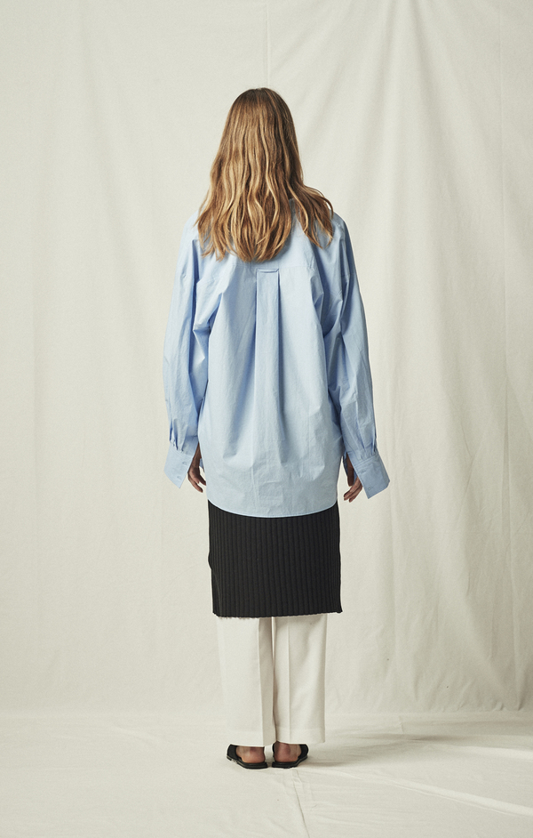 MIJEONG PARK OVERSIZED SHIRT - LIGHT BLUE MIJEONG PARK OVERSIZED SHIRT - LIGHT BLUE