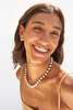 Clare V. Beaded Strand Necklace - Silver/Gold - Thumbnail 2