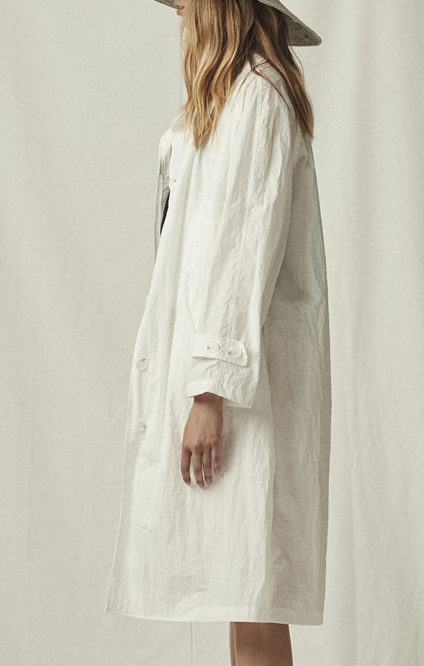 MIJEONG PARK TRENCH COAT - WHITE MIJEONG PARK TRENCH COAT - WHITE