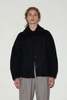 Deiji Studios Boiled Wool Coat - Black - Thumbnail 3