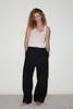 Deiji Studios Boiled Wool Pant - Black - Thumbnail 6
