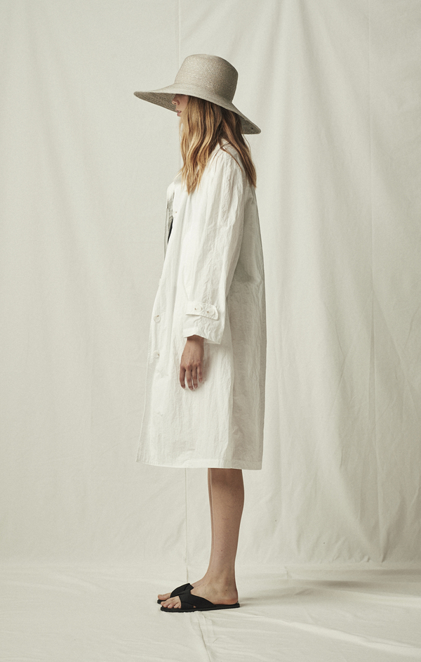 MIJEONG PARK TRENCH COAT - WHITE MIJEONG PARK TRENCH COAT - WHITE