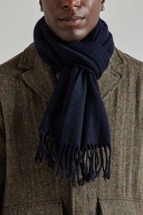 小物 COMFORTABLE REASON Academic Scarf NAVY COMFORTABLE REASON Academic Scarf NAVY