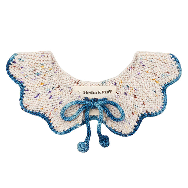 misha and puff Pleated Collar Top kids