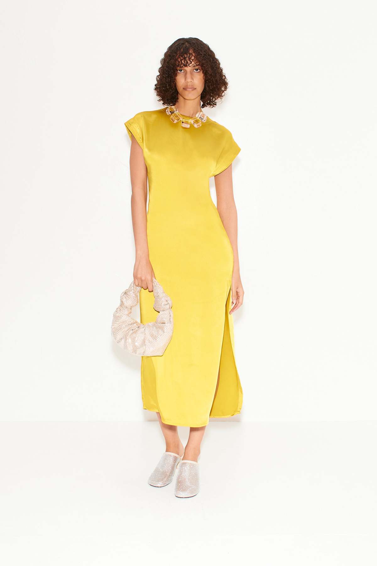 simon miller gold dress Argan Satin - Star Tissue Jari Shirt