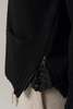 Santicler Brook Cashmere Blend Cardigan with Lace Inserts - Black - Thumbnail 2