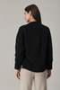 Santicler Brook Cashmere Blend Cardigan with Lace Inserts - Black - Thumbnail 4
