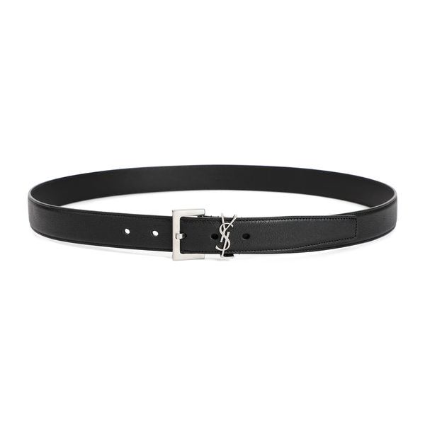 SAINT LAURENT ブラックベルト Saint Laurent Belt | italist