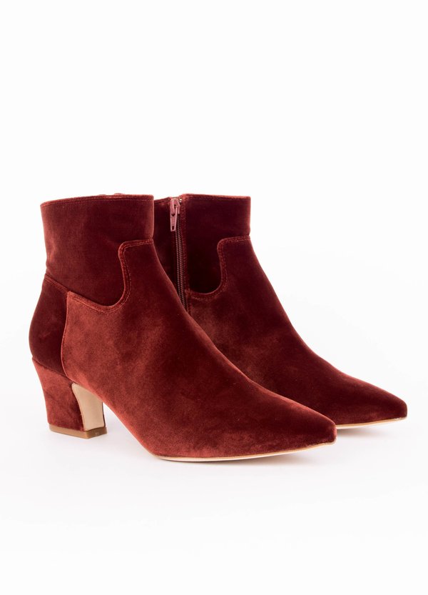 Miista Lorelle Bootie - Rust Miista Lorelle Bootie - Rust