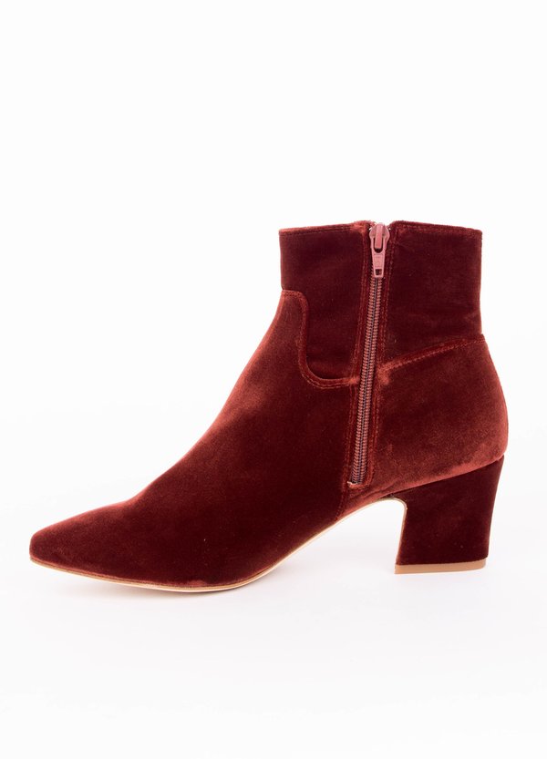 Miista Lorelle Bootie - Rust Miista Lorelle Bootie - Rust