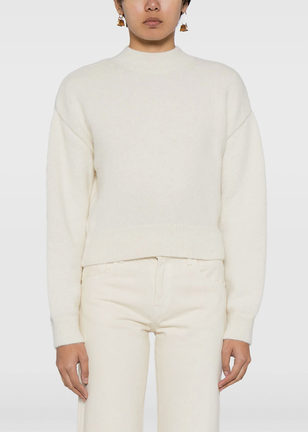 Jacquemus La maille Jacquemus Sweater - LIGHT BEIGE | Garmentory