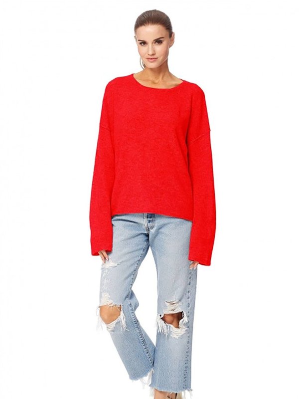 360 Cashmere Della Knit in Poppy 360 Cashmere Della Knit in Poppy