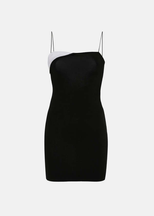 Jacquemus Black Les Sculptures 'La Mini Robe Aro' Minidress