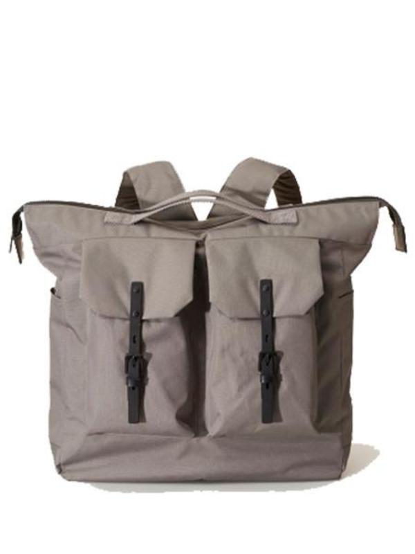 Unisex Ally Capellino Frank Rip Rucksack in Grey Unisex Ally Capellino Frank Rip Rucksack in Grey
