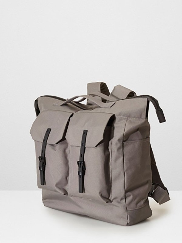 Unisex Ally Capellino Frank Rip Rucksack in Grey Unisex Ally Capellino Frank Rip Rucksack in Grey