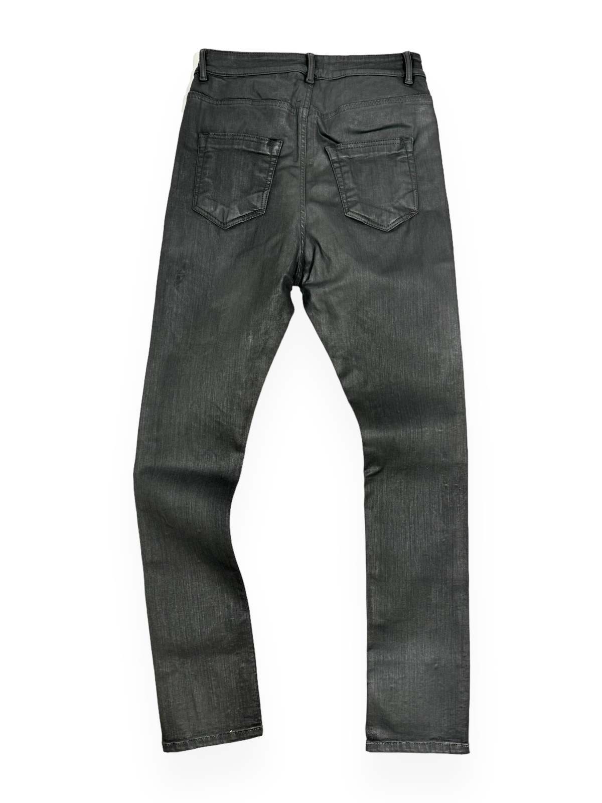 パンツ Rick Owens Waxed Detroit Cut SBW 28 Rick Owens DRKSHDW Men's Detroit Cut Waxed Denim Jeans, Sz