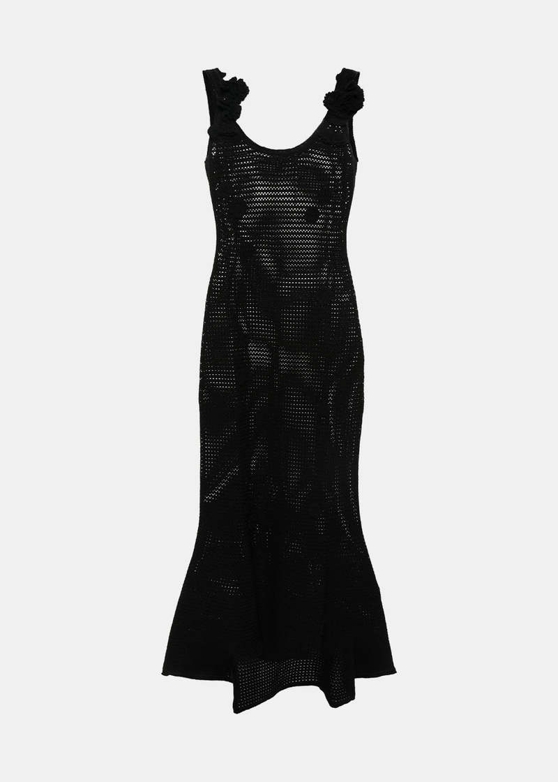 【関税&送料込】Self-Portrait Long Dress With Floral Appliqu Sequin Flower Maxi Dress – self-portrait-US