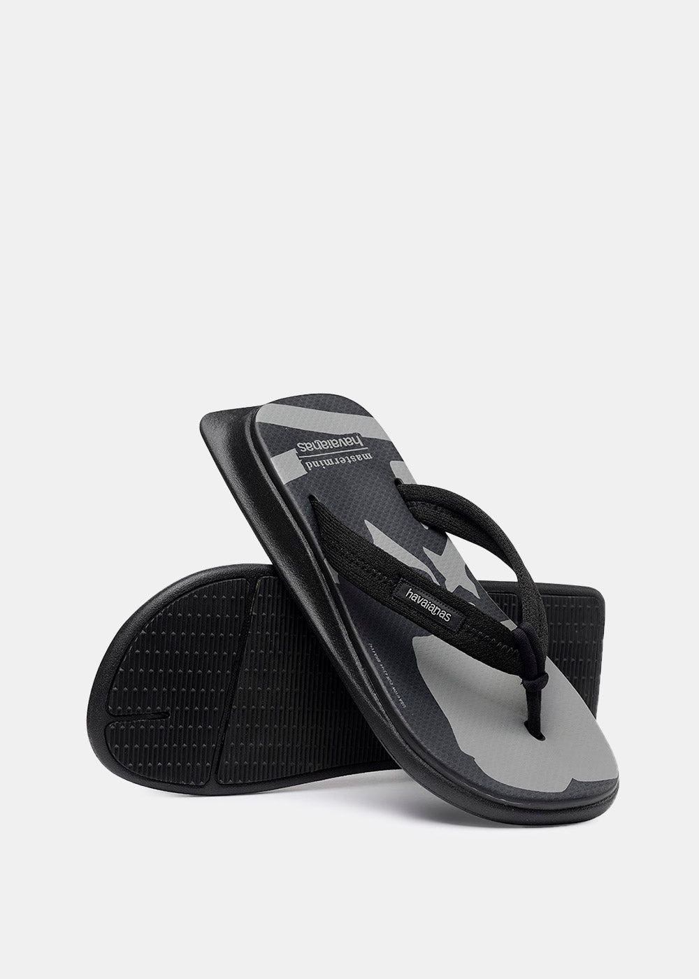 mastermind JAPAN havaianas Edition Tradi Zori Sandals - Black