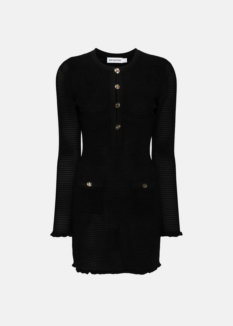 black dress on dark skin Lucia Sheer Sleeve Ruched Mini Dress