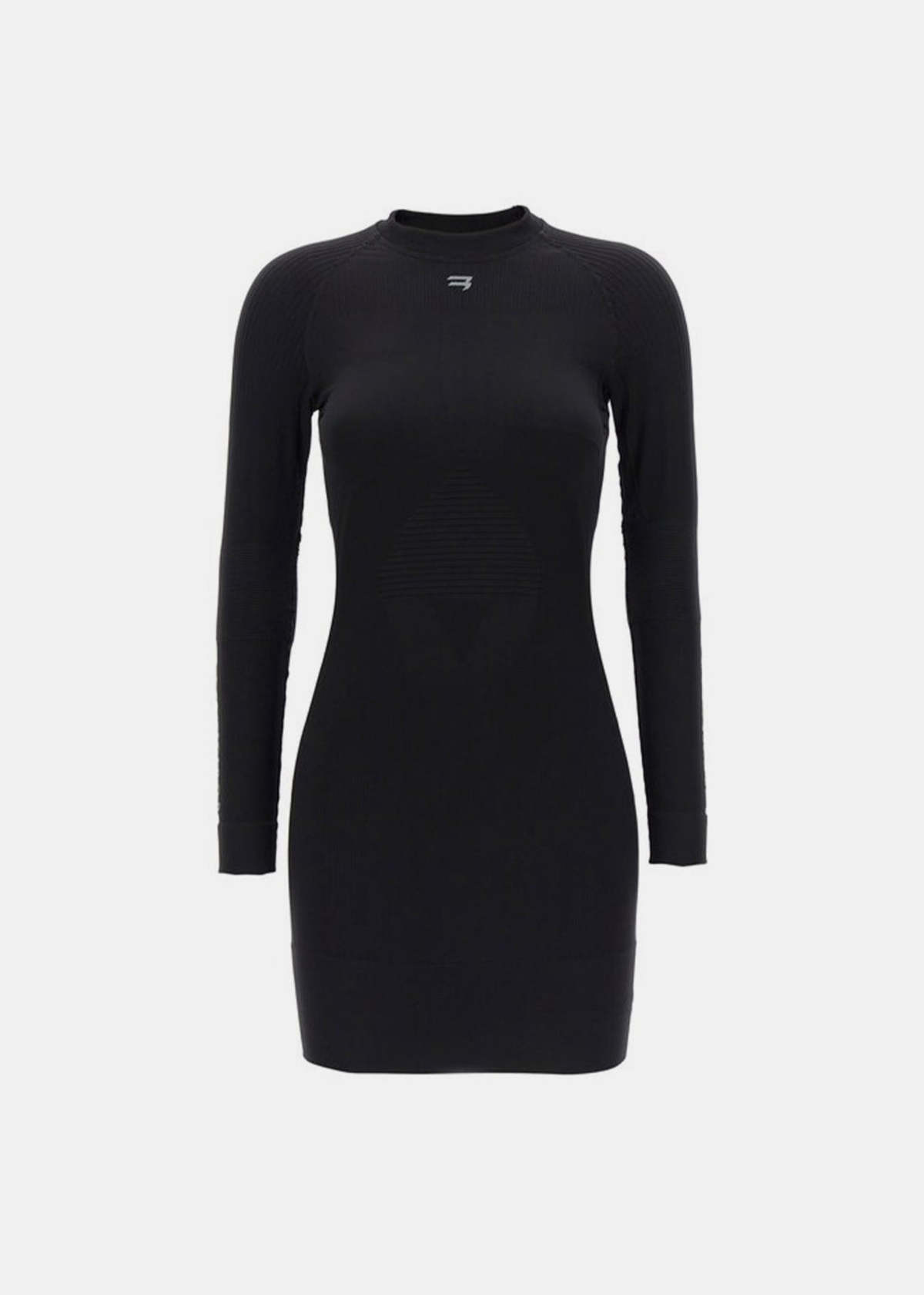 Black-Long-Sleeve-Mini-Tight-
