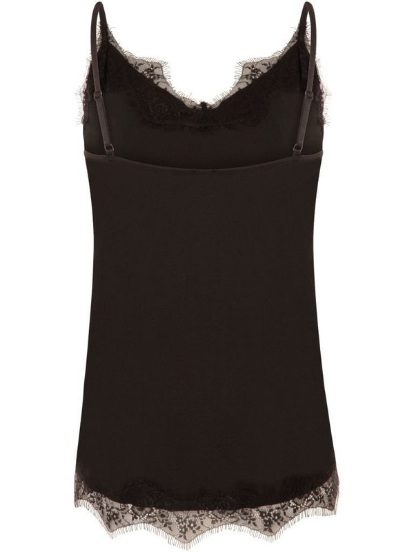 Coster Copenhagen Fringe Cami in Black Coster Copenhagen Fringe Cami in Black