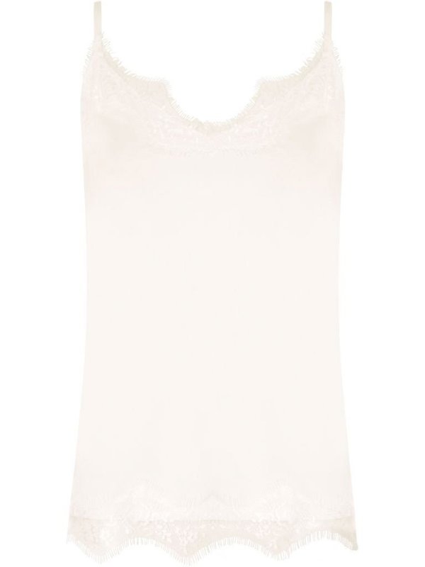 Coster Copenhagen Fringe Cami - White Coster Copenhagen Fringe Cami - White