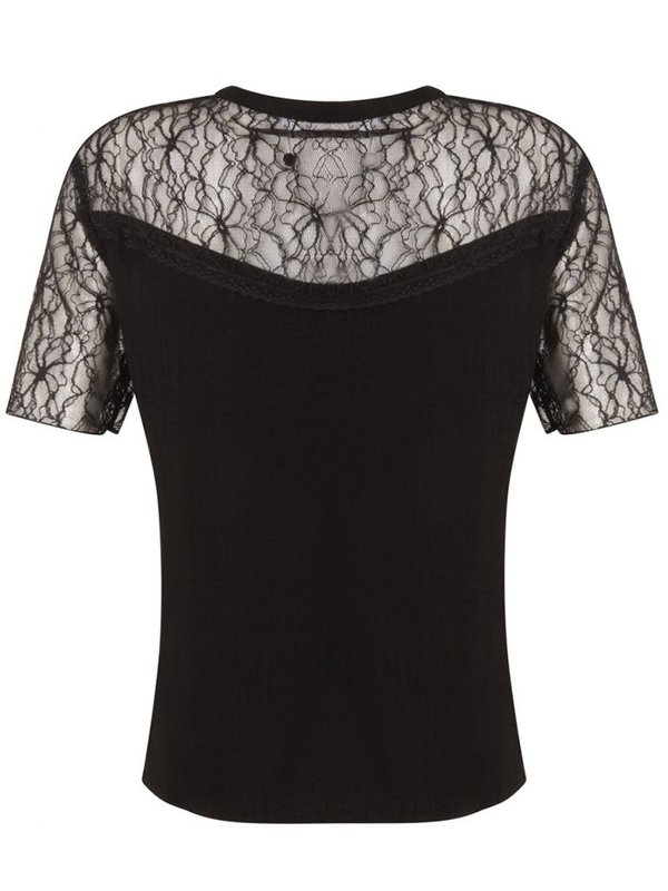Coster Copenhagen Lace Yoke Top Coster Copenhagen Lace Yoke Top