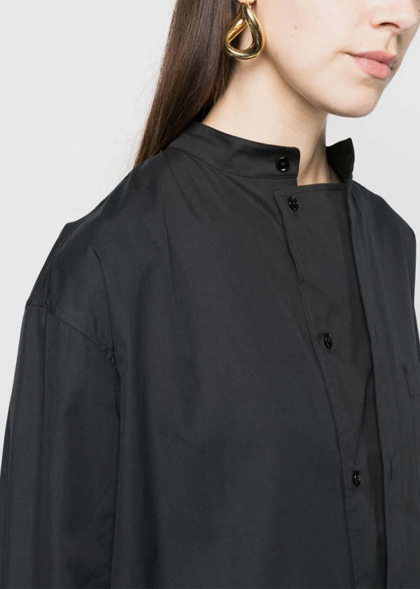 【送料&関税込】Lemaire Officer Collar Shirt Dress Lemaire Lemaire Officer Collar Shirt Dress - Shirts - Free