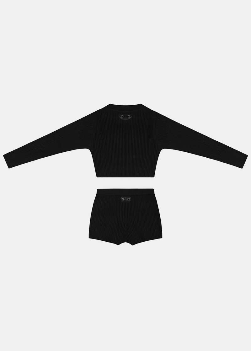 Team Wang Top and Shorts Set - Black Team Wang Top and Shorts Set - Black