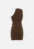 PARIS GEORGIA 07 Squiggle Dress - Brown - Thumbnail 2