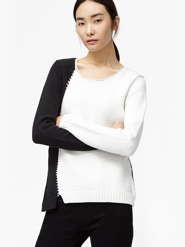 French Connection Two Tone Knit French Connection Two Tone Knit