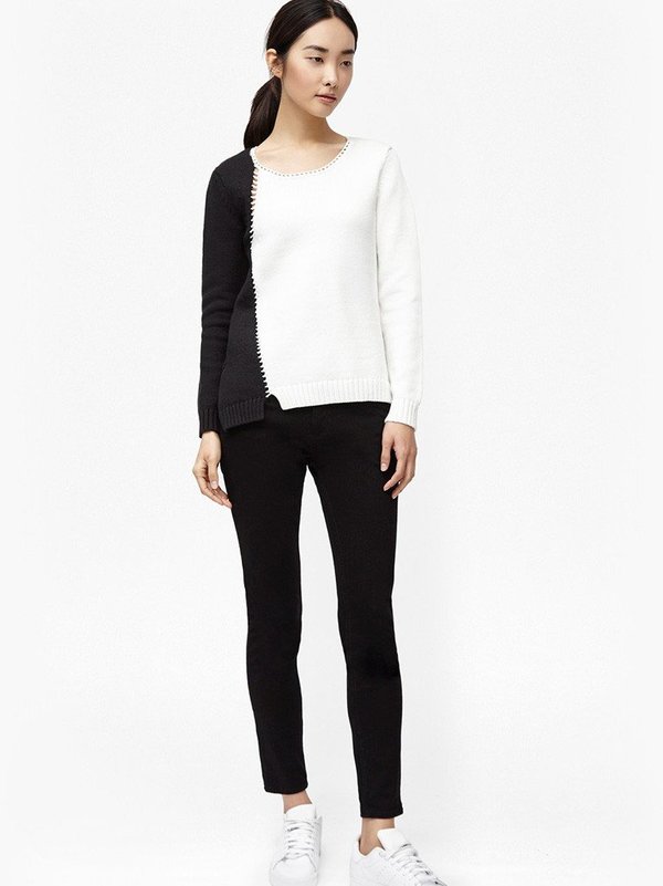 French Connection Two Tone Knit French Connection Two Tone Knit