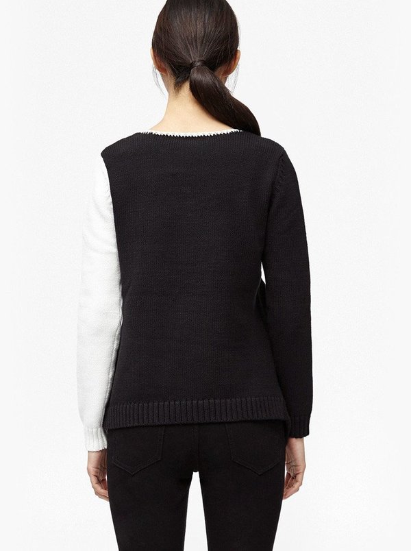 French Connection Two Tone Knit French Connection Two Tone Knit
