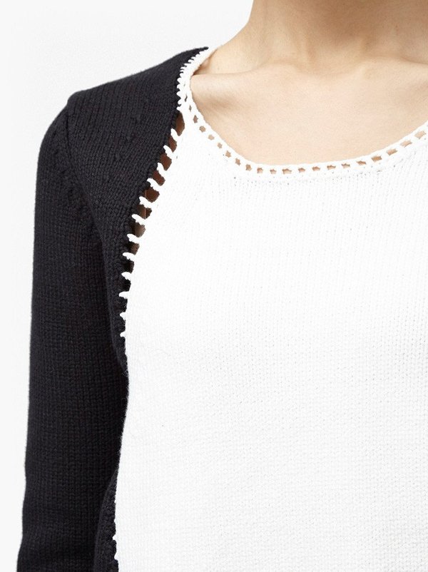 French Connection Two Tone Knit French Connection Two Tone Knit