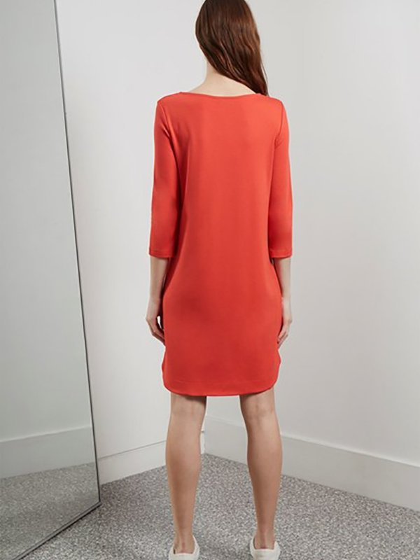 Great Plains Joelle Shift Dress in Brick Great Plains Joelle Shift Dress in Brick