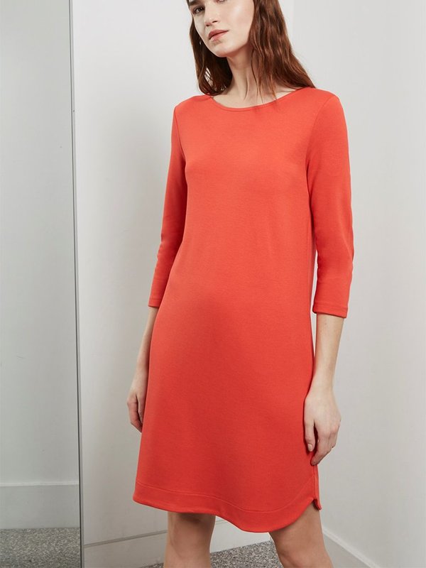 Great Plains Joelle Shift Dress in Brick Great Plains Joelle Shift Dress in Brick