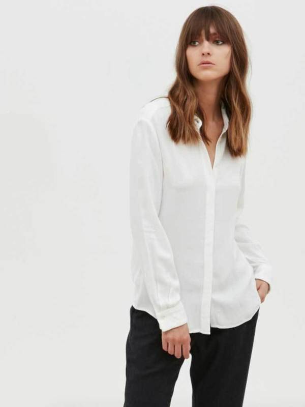 Hartford Clyde Shirt in Ivory Hartford Clyde Shirt in Ivory