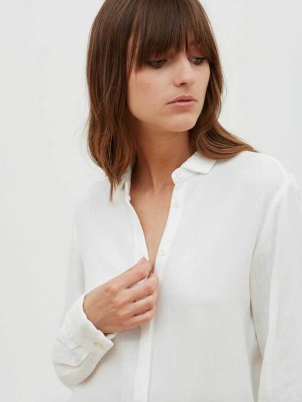 Hartford Clyde Shirt in Ivory Hartford Clyde Shirt in Ivory