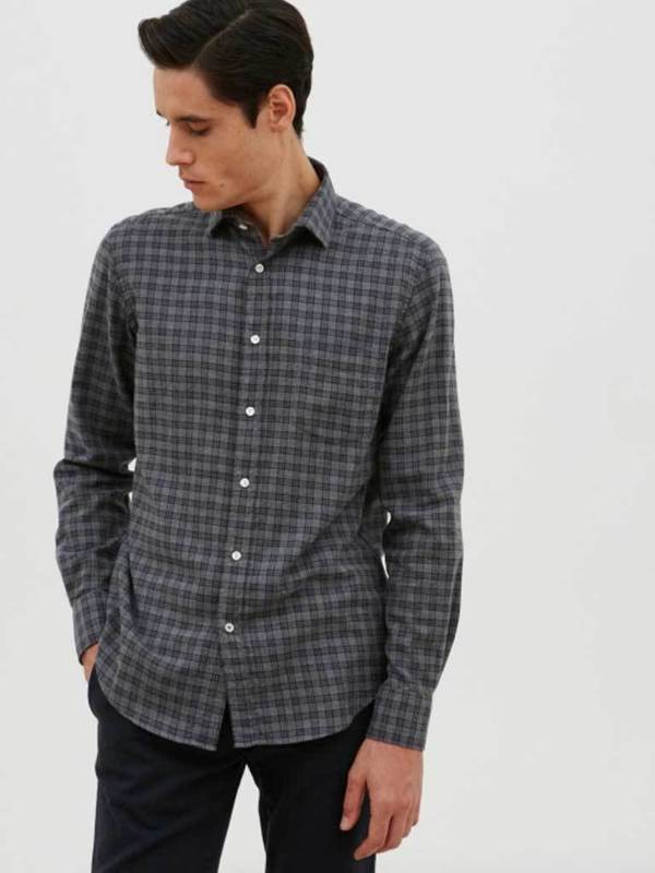 Hartford Paul Plaid Flannel Shirt Hartford Paul Plaid Flannel Shirt