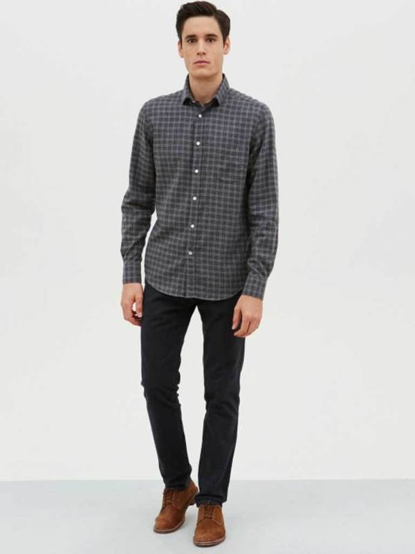 Hartford Paul Plaid Flannel Shirt Hartford Paul Plaid Flannel Shirt
